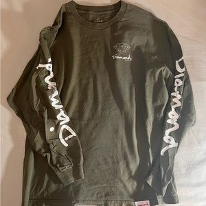 Diamond Supply Co Long Sleeve T shirt - XL